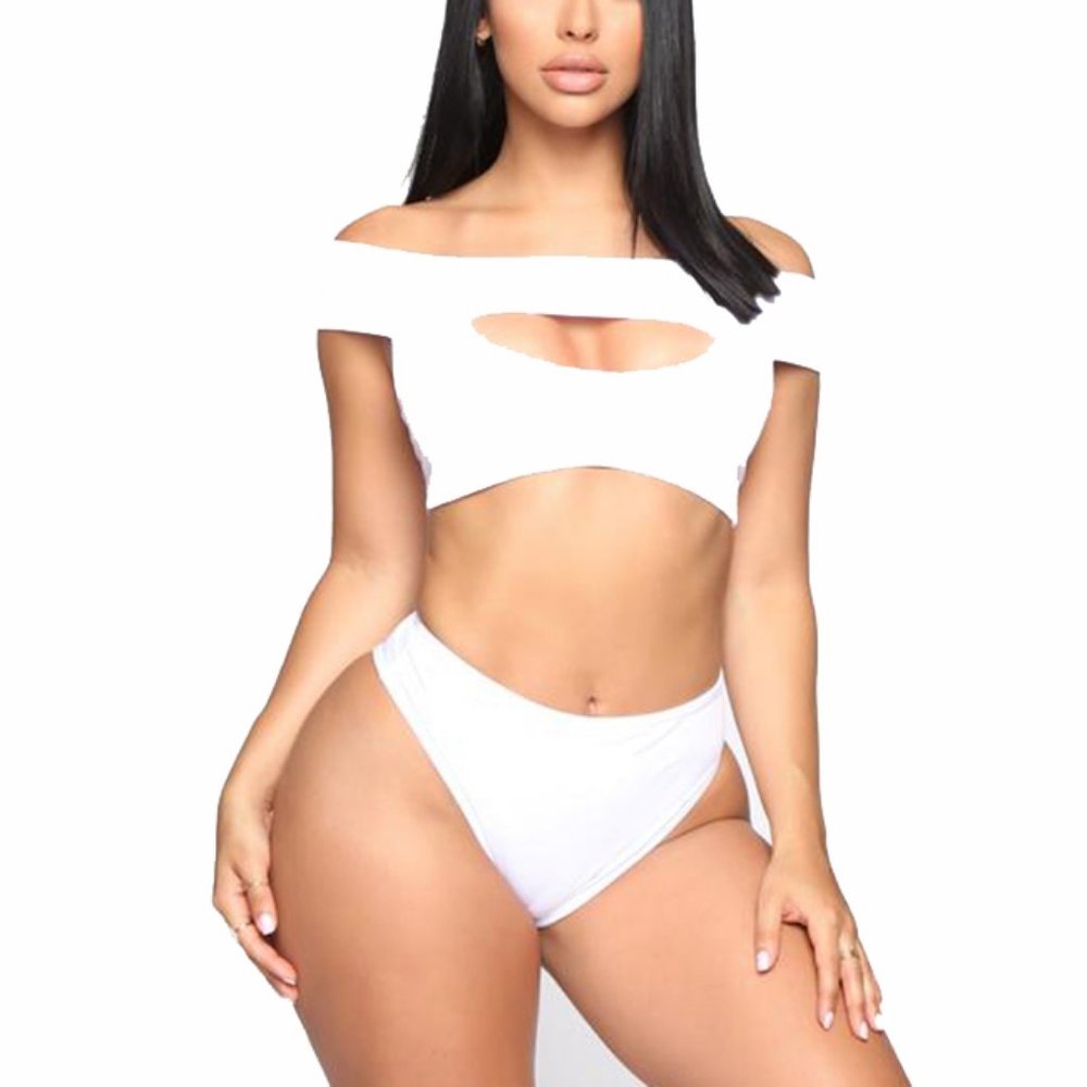 NWT Fashion Nova Tidal Wave Bikini L